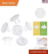 Elegant Child Proof Electrical Plug Covers - 52 Pack with Easy Release Design