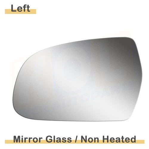 Mirror Glass Replace For 2011-2013 Audi A3 Quattro Driver Left Side Flat 4369