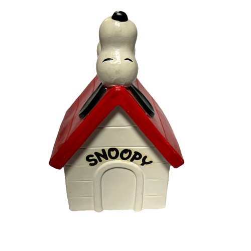 Tirelire Snoopy vintage céramique - cadeau - piggy bank - 12 cm | eBay