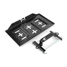 Universal Metal Battery Tray Mount Kit Hold Down Clamp Bracket with 19cm