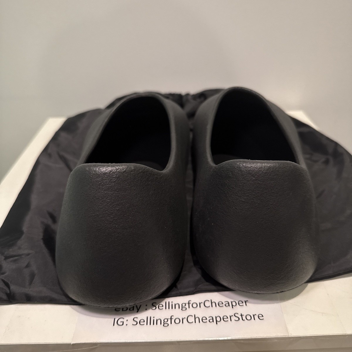 NEW Yeezy Slides Slippers YZY SL-01 Black Men's Size 14