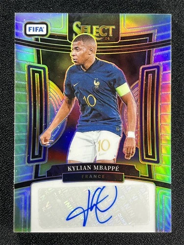 Kylian Mbapp 2023 Panini Prizm Kylian Mbapp Silver Prizm