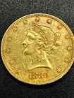 1880 $10.00 Gold Liberty eagle Coin .90