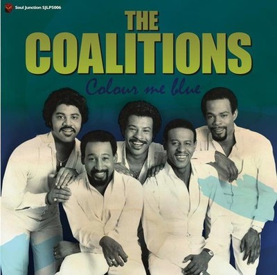 THE COALITIONS Colour Me Blue -  70s Modern Soul LP Vinyl (Soul Junction)
