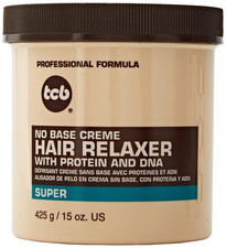 No Base Creme Hair Relaxer with Protein and DNA Super 15.Oz