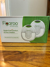 Figaroo S39 Wearable Double Electric Breast Pump Hands-Free Wireless BPA-Free