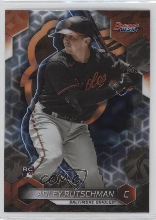 2023 Bowman's Best Adley Rutschman #57 Rookie RC