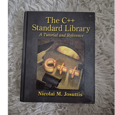 Addison Wesley The C++ Standard Library Josuttis 1st Ed 1999 Hardcover Book