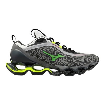 MIZUNO WAVE PROPHECY 13.2 D1GA2613 01 Light Gray Green Lime yellow