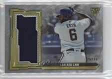 2020 Topps Triple Threads Single Jumbo Relics 25/36 Lorenzo Cain #SJR-LC 1u3n