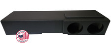 Chevy / GMC Ford Crew Cab Dual 8in Ported Sub Box Double Baffle Silverado Sierra