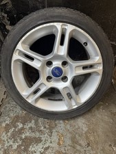 16" FORD FIESTA ZETEC S MK 7 MK 8 5 SPLIT SPOKE 4 STUD ALLOY WHEEL