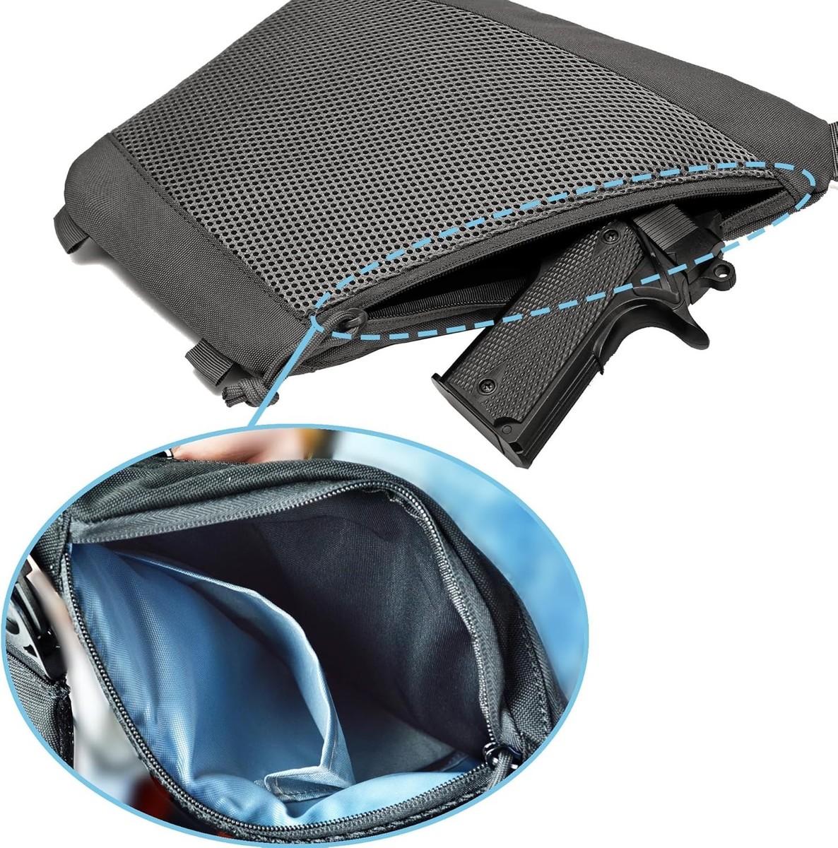Tactical Sling Bag: Compact Crossbody EDC with Quick-Draw  display picture 1