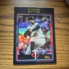 Topps 2025 Archives Pablo López Minnesota Twins Baseball Card #267