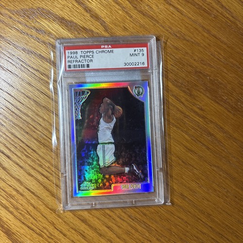 Paul Pierce [Refractor] #135 1998 Topps Chrome card