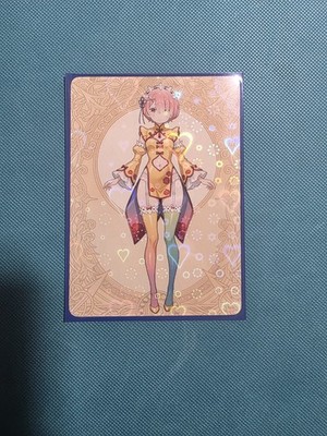 Beautiful Waifu Card -Ram-Goddess ACG Custom DIY Fan Art Card 