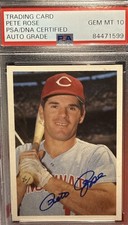 1985 Topps  Pete Rose Baseball Card Set - Pete Rose Auto Grade🔥