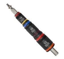 Malco Products C-Rhex 7-In-1 Flip Bit Set, #2 Robertson (Square) Model