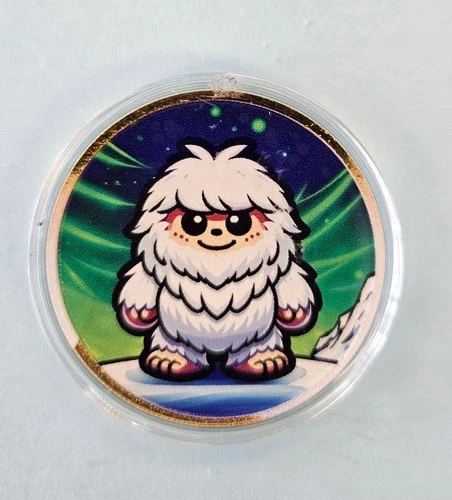 Hayleybug 1 oz Silver Abominable Snowman Gold Edition # 1/5 UNRESERVED!!