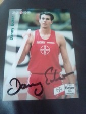 Danny Ecker WM-Dritter Stabhochsprung -Originalautogramm-