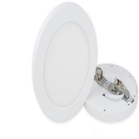 Led Deckenleuchte | Panel 230V 12W 1060Lm Rund 60-130Mm Da Neutral-Weiß (4000K)