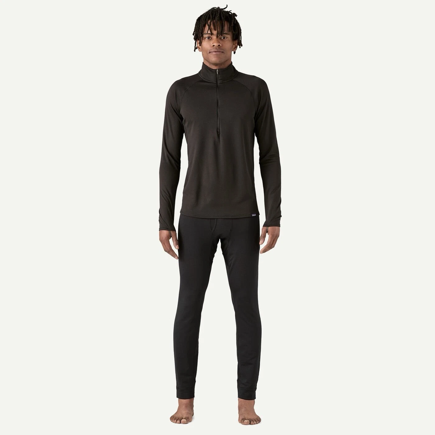 Patagonia Capilene Thermal Weight Baselayer Bottoms XL Black Mens
