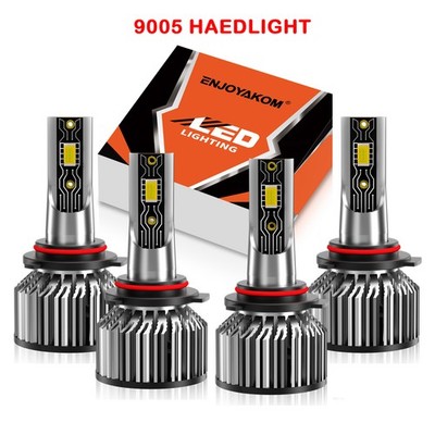 10000K LED Headlight Bulbs For Dodge Charger R/T SXT SRT Sedan 4-Door 2016-2023