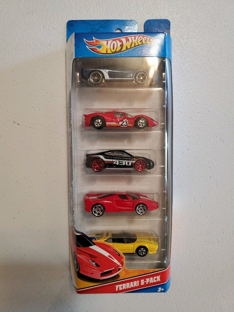 Hot Wheels Ferrari 5 Pack lot of 3 Collection 1993 2009 2011