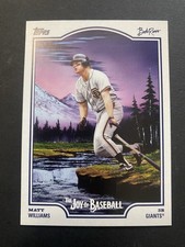 2025 Topps X Bob Ross the Joy of Baseball - Matt Williams #51