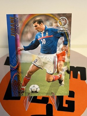 PANINI Soccer Trading Card ZINEDINE ZIDANE France # 61 World Cup 2002