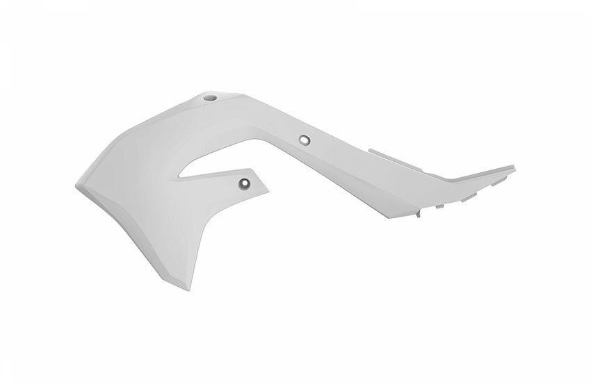 Radiator Cover Radiator Spoiler Fits Kawasaki KXF 250 21-23 450 White