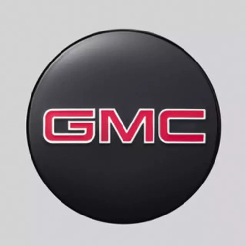 Genuine GM Wheel Center Cap Black W\\/Red Gmc 84375185