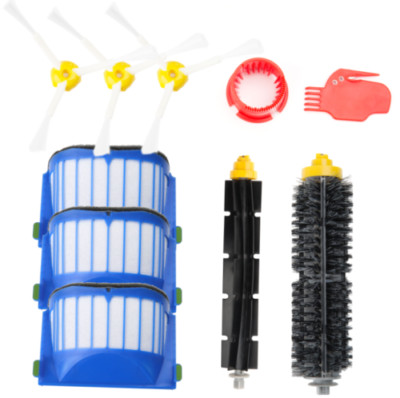 For iRobot Roomba Parts Vacuum Side Brush Filter Kit For 600 630 651 660 680
