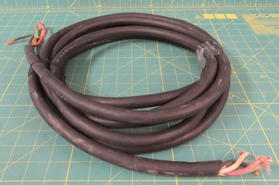 17' of Carol FT-2 P-7K-123033 12AWG SOOW Power Cable 600V