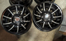 15x8-12 Vector Hurricane Turbine Dukes Hazzard Wheels Moparford Van Dodge Pr