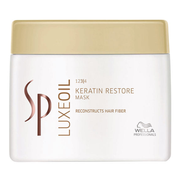 Maske FüR Trockene Haare Wella SP Luxe Oil Keratin Restore Mask 400Ml-image