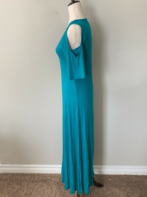 slim fit dress slacks Momyknows Off Shoulder Lace Sheer Splicing Ruched Baby Shower Maternity Maxi Dress Green / M