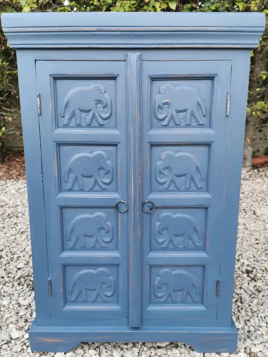 Blue cupboard sale