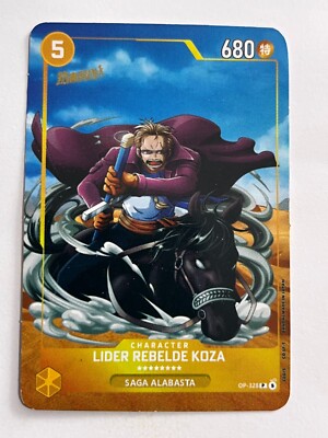 2024 ONE PIECE Card Game TCG #328 REBEL LEADER KOZA Peru Edition