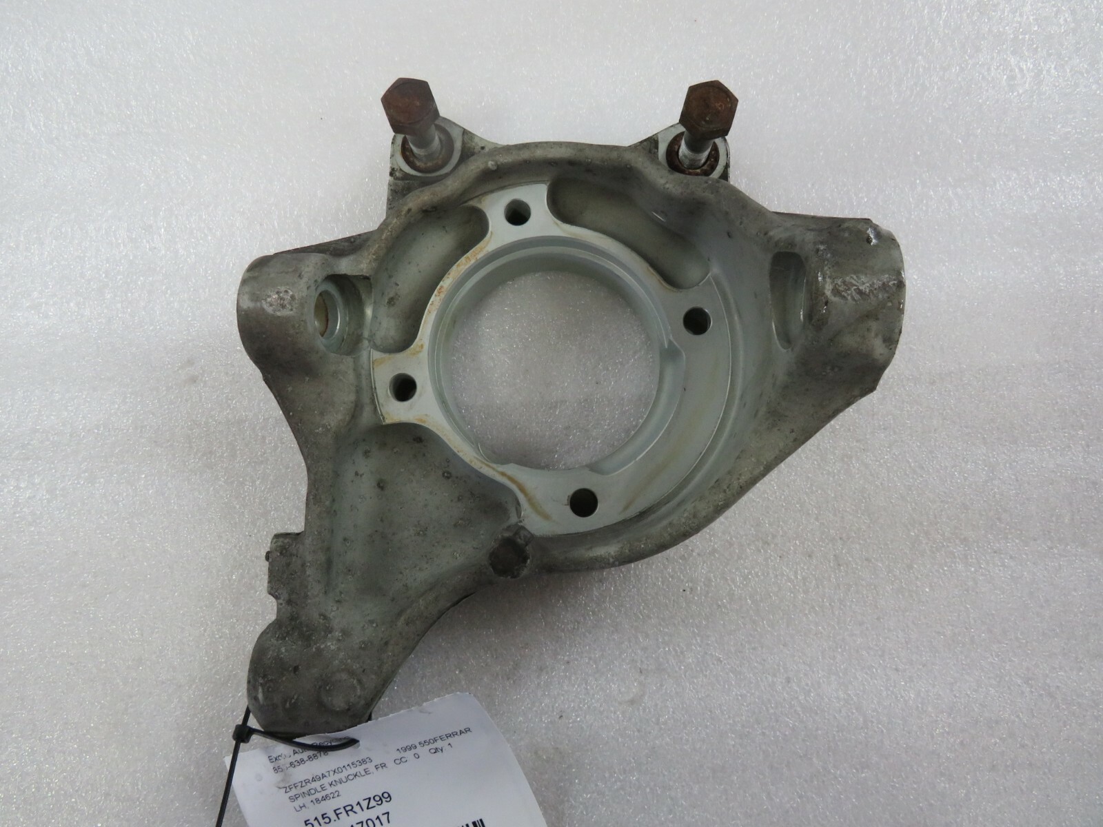 Ferrari 550, LH, Left Front Spindle Knuckle, Used, P/N 184622
