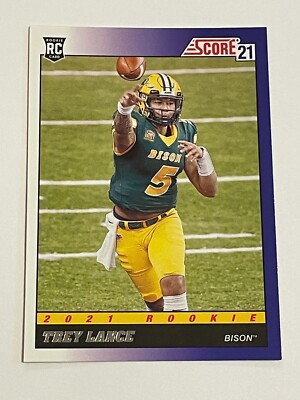 #ad #ad 2021 Score Football 1991 Throwback Rookie Trey Lance San Francisco 49ers $6.88