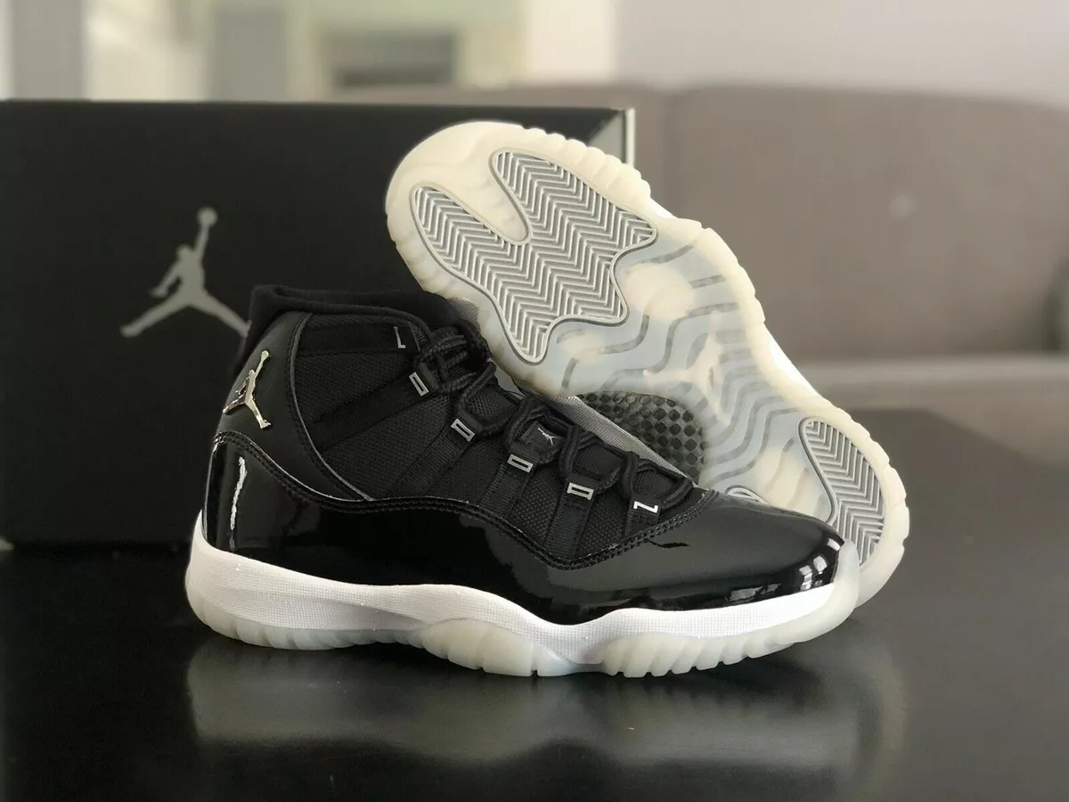 Air Jordan 11 Jubilee Black Silver Release Info