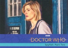 Doctor Who 2022 Parallel Base chase card number 36 Spyfall, Part 2