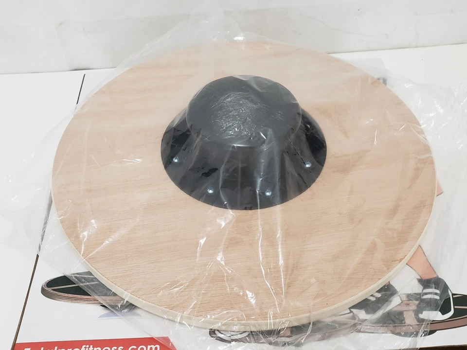 Total Pro Fitness - Tabla de equilibrio de madera de 15" - Para equilibrio de fitness de fuerza central Foto 3 de 4
