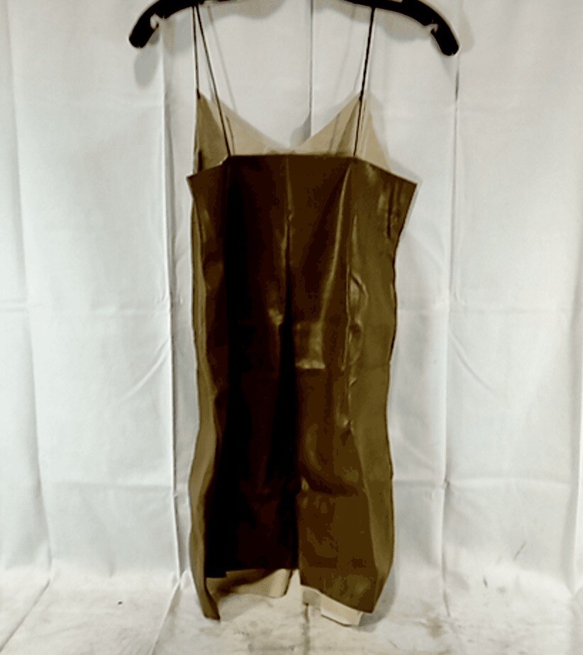 New NOISY MAY Faux Leather Spaghetti Straps Slip Dress in Brown size S | eBay UK New NOISY MAY Faux Leather Spaghetti Straps Slip Dress in Brown size S | eBay UK