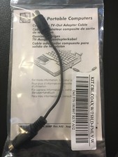 New Dell S-Video to RCA TV Output Cable Kit CN-0R0897 R0897 Composite Adapter