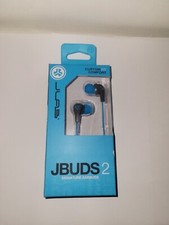 JLab JBuds 2 Signature Earbuds 3 Size Tips Comfort Fit Blue Marine Read