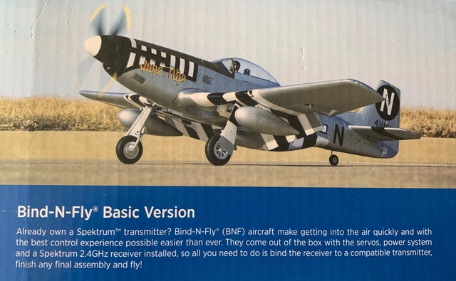 e flite p51d mustang