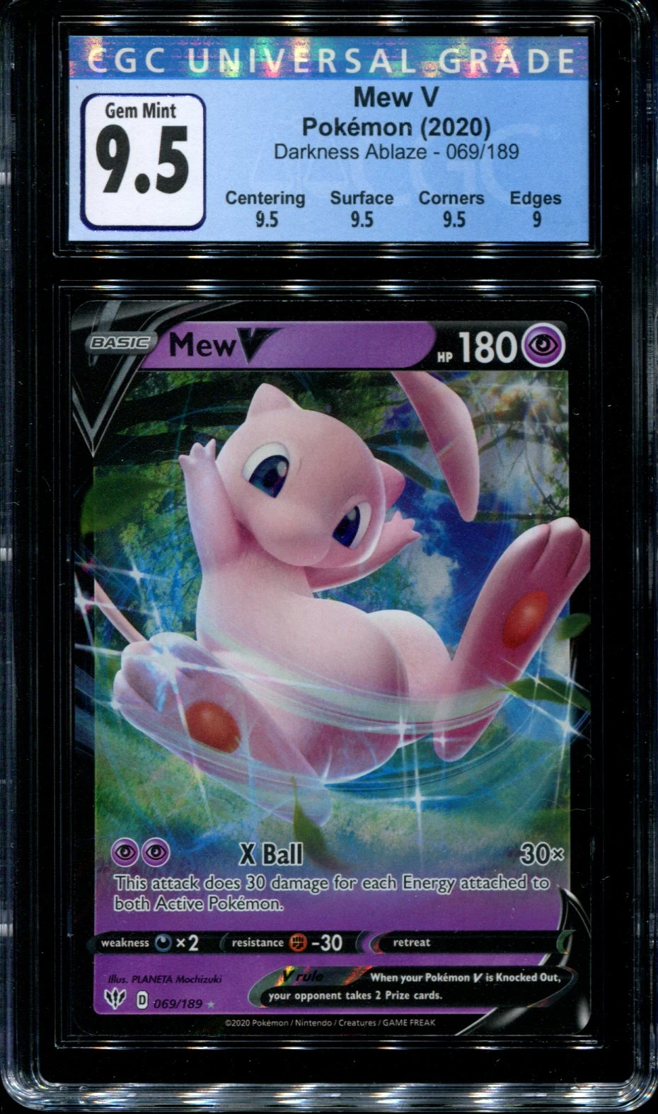 Mew V, Darkness Ablaze, TCG Card Database