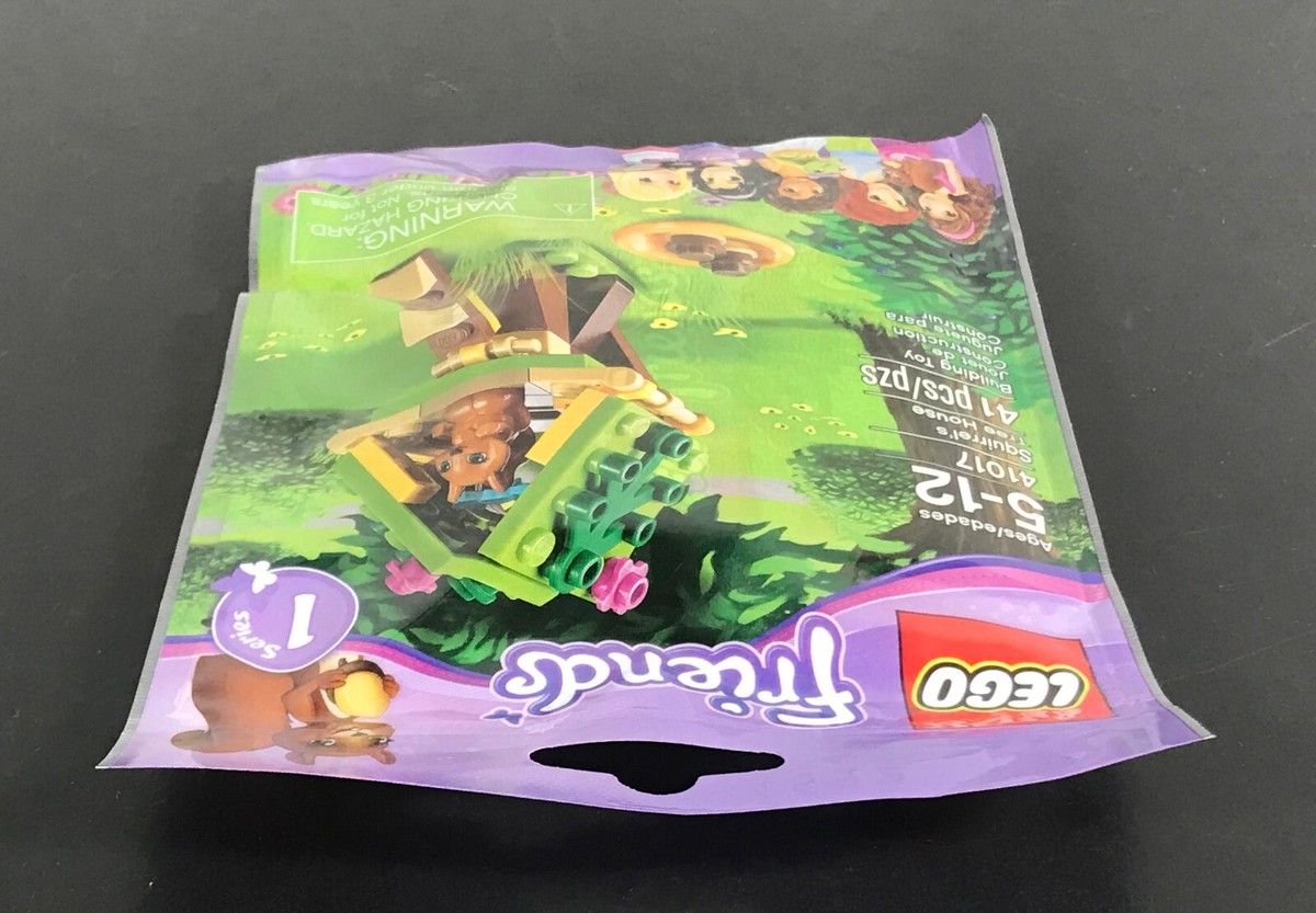 LEGO Friends SQUIRREL'S TREE HOUSE 41017 SEALED Animals Series 1